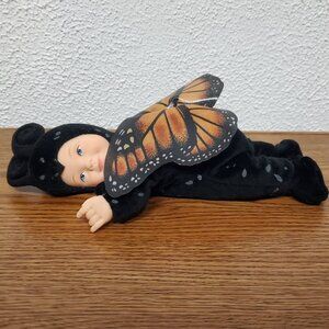 Vintage 1997 Baby Monarch 9" Doll by Anne Geddes